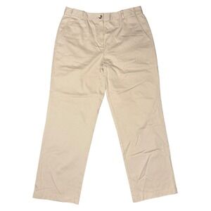 L.L.Bean Classic Fit Khaki Pants Petite 12‎ New with Tags